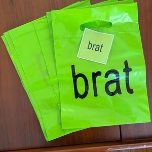 Charli XCX brat Album Promo Bag — Rare 2024 Listening Party Merch